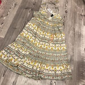 *HP* Jessica Simpson Aztec Print Tie-Back Dress